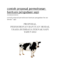 Surat permohonan hewan qurban 2019. Contoh Surat Contoh Surat Permohonan Bantuan Hewan Qurban