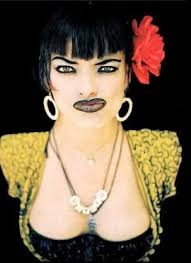 On stage...** Nina Hagen in 1982.