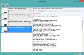 Free Song Lyrics Finder With Built In Music Player Millions of searchable song lyrics at your fingertips. free song lyrics finder with built in