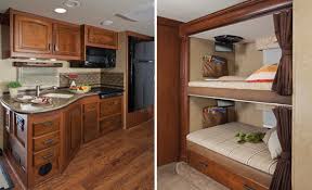 And the beds have solid sides with a railing which gives comfort to parents of small children. 22 I Am Dreaming Tonight Of A Place I Love Ideas Motorhome Rv Class C Rv