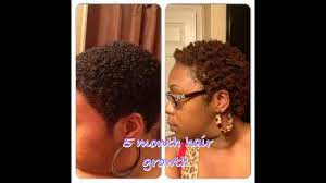 I have been studying natural hair and hair growth techniques day and night for the past several years. 5 Month Natural Hair Growth 2013 Youtube