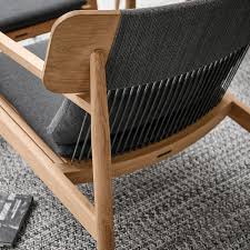 Gloster Archi Lounge Chair In 2021 Modern Outdoor Lounge Furniture Modern Outdoor Lounge Outdoor Furniture Design