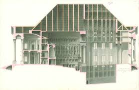 carl von fischer oper wien architecture drawing architecture drawings architecture