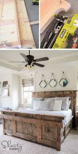 Bett Selber Bauen 12 Einmalige Diy Bett Und Bettrahmen Ideen Rustikales Schlafzimmerdesign Wohnen Und Bett Selber Bauen