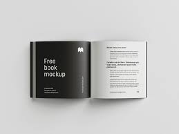 Free Square Book Mockup Free Mockup In 2020 Free Mockup Mockup Psd Mockup Free Psd