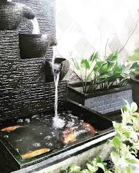 Model Taman Kolam Air Mancur Minimalis Kolam Ikan Kolam Air Mancur