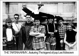 The sett or pattern of the tartan remains the same and the main colour is changed to white, or extra white is added to the pattern to give it a brighter, more fancy appearance. Tartan Army