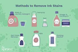 How To Remove Ink Stains From Clothes