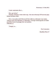 Riset perusahaan sebelum membuat permohonan. Contoh Surat Tidak Resmi