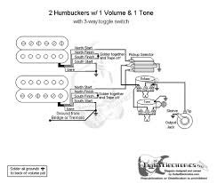 Three cool alternate wiring schemes for telecaster®. 2 Humbuckers 3 Way Toggle Switch 1 Volume 1 Tone