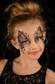 Butterfly face paint