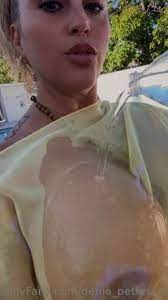 Denia Pettessen See Thru Wet Shirt OF