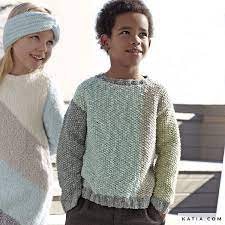 Prendere in mano i ferri e realizzare i nostri capi preferiti da indossare o regalare, significa prendersi tutto il tempo. Maglia Bambini Autunno Inverno Modello Schemi Katia Com