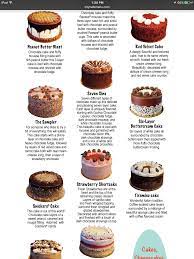 Pin By Debbie Ingram On Cakes Cake Flavors Cake Recipes Bakery Menu