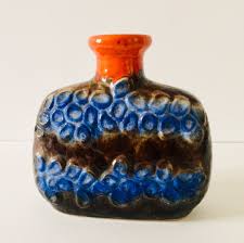 Ceramic Flask Vase By Dumler Breiden 1960s 121084