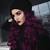 Dark Purple Dyed Hair