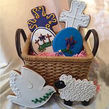 Jesus easter easter religious backgrounds easter religious background easter christian christian easter cross and flowers easter crosses prayer at sunset happy easter religious good friday. Easter Religious Deluxe Decorated Cookies The Gingerbread Factory The Gingerbread Factory