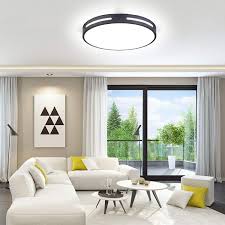 A good living room will make your home shine. Round Ceiling Lamp Indoor 2500lm 230v Ip20 Ideal For Bedroom Kitchen Living Room Dining Room Hallway Balcony Led Panel Light Modern Black O30 Cm Kimjo Ceiling Light 30w Daylight White 6000k Lighting