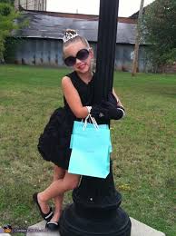 Clothes from your own closet. Audrey Hepburn Girls Halloween Costume