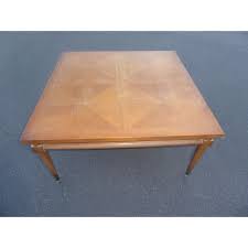 What was in it blew my mind and i didn't really look at. Vintage Mid Century Modern Solid Wood Peg Leg Coffee Table Chairish