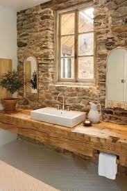 42 Rustic Bathroom Ideas You Will Love Natural Stone Bathroom Rustic Bathrooms Rustic Bathroom Designs