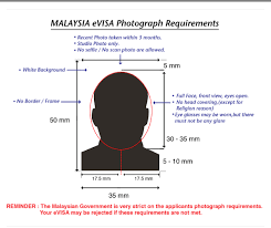 Combine standard passport, id or visa photos into single sheet of standard print paper sizes：3''x4'', 4''x4'. Malaysia Visa Photo Size Malaysia Visa Photo Specification Musafir