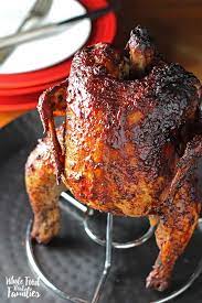 Bbq Beer Can Chicken On The Smoker Or Grill My Nourished Home