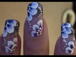 Maybe you would like to learn more about one of these? One Stroke Flower Nail Tutorial Youtube