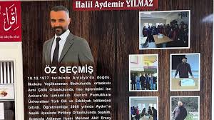 OKULUMUZ TÜRK DİLİ VE EDEBİYATI ÖĞRETMENİ MERHUM HALİL AYDEMİR YILMAZ ADINA  YAPILAN AHDE VEFA ETKİNLİKLERİ