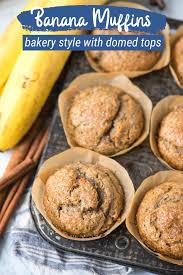 The Best Banana Muffins In 2020 Banana Bread Muffins One Bowl Banana Bread Banana Muffin Recipe