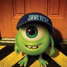 Mike Wazowski Disney Monsters Monster University Pixar