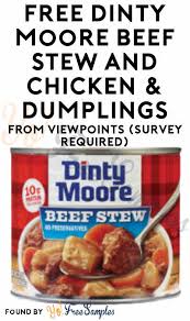Hearty beef pot pie, ingredients: Free Dinty Moore Beef Stew And Chicken Dumplings From Viewpoints Survey Required Yo Free Samples