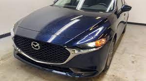 New generation touch up paint system. Deep Crystal Blue Mica 42m 2021 Mazda Mazda3 Gx Fwd Review Park Mazda Youtube