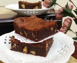 Brownies Noix براونيز بالجوز Recette Chocolat Gateaux Et Desserts Noix