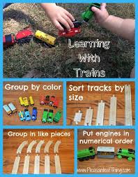 Math Activities With Trains The Pleasantest Thing Train Activities Transportation Preschool Trains Preschool