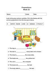 These games are a great way to teach students about a large variety of subjects. Prepositions Online Exercise For Grade 2