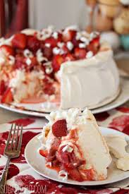 Strawberry Rhubarb Pavlova Sugarhero Pavlova Recipe Pavlova Rhubarb Recipes