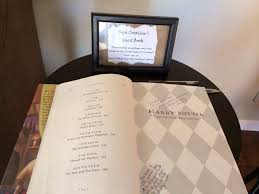 A baby shower is a retreat from the planning and preparation that goes along with a new baby, and a chance to celebrate with family and friends. The Hinton Haven Harry Potter Baby Shower Harry Potter Baby Shower Baby Shower Guest Book Harry Potter Baby