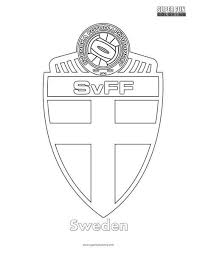 Learn about sweden, a fascinating country in scandinavia, a region of northern europe, with these free printable sweden coloring pages. Sweden Football Coloring Page Super Fun Coloring