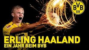 Erling haaland (erling braut haaland, born 21 july 2000) is a norwegian footballer who plays as a striker for german club borussia dortmund, and the norway national team. Erling Haaland One Year At Borussia Dortmund Youtube