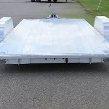 Aluminum tilt trailers offer the ultimate in loading convenience while maintaining the longevity of aluminum construction. 18 All Aluminum Extruded Open Car Hauler Octane Custom Trailers