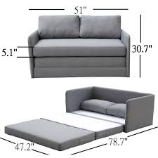 Sabastian Reversible Sleeper Love Seat Loveseat Sleeper Furniture Direct