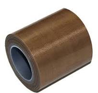 LEMES Brown PTFE Tape High Temp Adhesive Teflon Tape for Heat, Vacuum, Impulse Sealers 1 inch x 33 feet