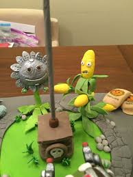Plants Vd Zombies Garden Warfare 2 Cake Its My Birthday Birthday Cake
