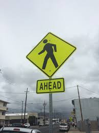 Pedestrian Crosswalk Sign With Images Highway Signs Pedestrian Art