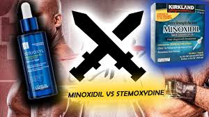 Best methods and products to make hair grow. Minoxidil And Stemoxydine For Hair Growth Battle Of Hair Stimulants