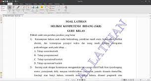 Contoh soal pppk / p3k dan jawabannya 2019 file pdf gratis termasuk contoh soal pppk seleksi kompetensi teknis, manajerial dan sosio kultural. 100 Butir Soal Pppk P3k Guru Sd Dan Kunci Jawabannya Bli Komang