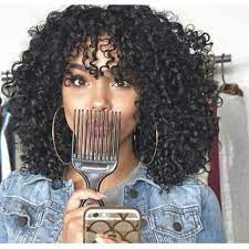 Black girls with curly hair and bangs. Pin On Hair