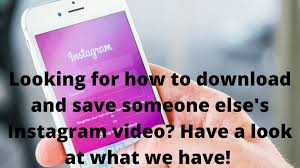 If you're looking for a way to download your favorite insta. Looking For How To Download And Save Someone Else S Instagram Video Have A Look At What We Have