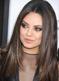 Mila Kunis Long Hairstyle Hair Styles Haircut For Thick Hair Thick Hair Styles